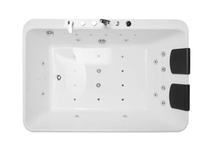 Nouvelles Trends1.9m Cascade Surf Spa Baignoire Villa de luxe Intérieur Bain à remous Baignoire de massage - Product Image 3