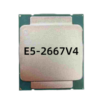E5-2667V4 [8-core 3.2GH, Hanya D4] Unit Pemrosesan Pusat Server Komputer