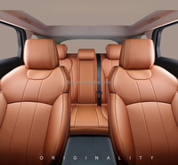 Fundas de asiento de coche personalizadas para Subaru Crosstrek Impreza Forester Outback 2009-2024Juego completo de cuero impermeable Protector de asiento de coche