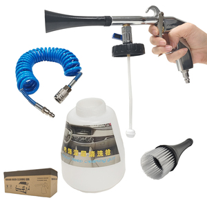 Pistolet à mousse automatique portable noir en promotion pour <span class=keywords><strong>voiture</strong></span>, élimine rapidement la saleté et la poussière - Product Image 6
