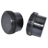 Matériau en acier d'accouplement d'arbre d'engrenage de manchon en Nylon personnalisé de haute qualité pour pompe hydraulique prise en charge par OEM