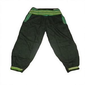 Pantalon Harem en Coton Imprimé Bohème Décontracté pour Femme, Coupe Droite, Respirant, Tendance Estivale, Fermeture à Cordon, Longueur Intégrale - Product Image 1