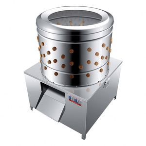 Machine à épiler la volaille, entièrement automatique, en acier inoxydable, pour poulet, oie, pigeon, caille, usage commercial - Product Image 1