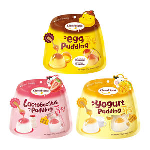 Gelatina Clever Mama con Sabor a Fresa y Mango para Niños - Snack Saludable Halal 115g para Camping - Product Image 3