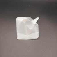 Emballage en plastique 250ml Transparent clair liquide eau jus boisson pochettes Squeeze bec pochette sac avec bec