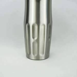 420ml Double-Layer Stainless Steel Vacuum Tumbler One-Button Insulated Cup Travel Leak-Proof Portable <b>Coffee</b> Cup Modern Design - Product Image 3