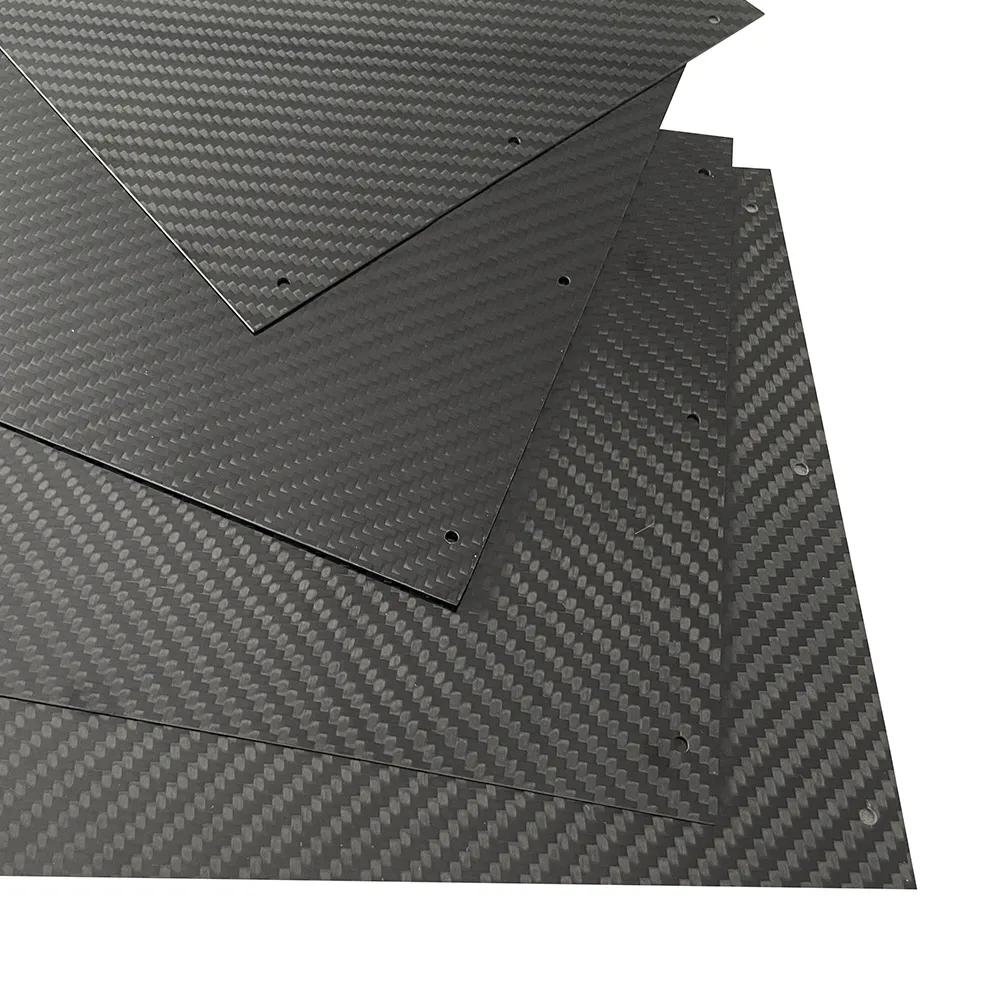 1 мм 2 мм 3 мм 4 мм TBL простой лист из углеродного волокна CNC Углеродные волокна пластины