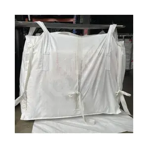 Hokbg Fibc 1 Ton Tas Te Koop Grote Industriële Plastic Jumbo Tas Custom Verpakking Grote Zak 1250Kg Bulk Jambo Tas