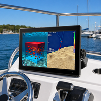 Monitor Kapal Nelayan 15.6/18.5/21.5" Full HD Panel Sentuh Kapasitif PC Tahan Air IP67 Kecerahan Tinggi USB Untuk Penggunaan Bisnis