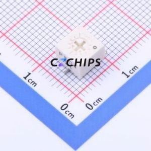 3361P-1-504ตัวต้านทานปรับได้/โพเทนชิโอมิเตอร์ SMD, ตัวต้านทาน6.9x7mm (ความต้านทาน: 500Kohm) (ความแม่นยำ: 10%) - Product Image 1