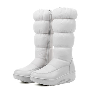 <span class=keywords><strong>Bottes</strong></span> d'hiver en duvet pour femmes, mi-mollet, chaudes, en peluche, imperméables, antidérapantes, <span class=keywords><strong>bottes</strong></span> femme, <span class=keywords><strong>bottes</strong></span> à plateforme haute zippées - Product Image 1