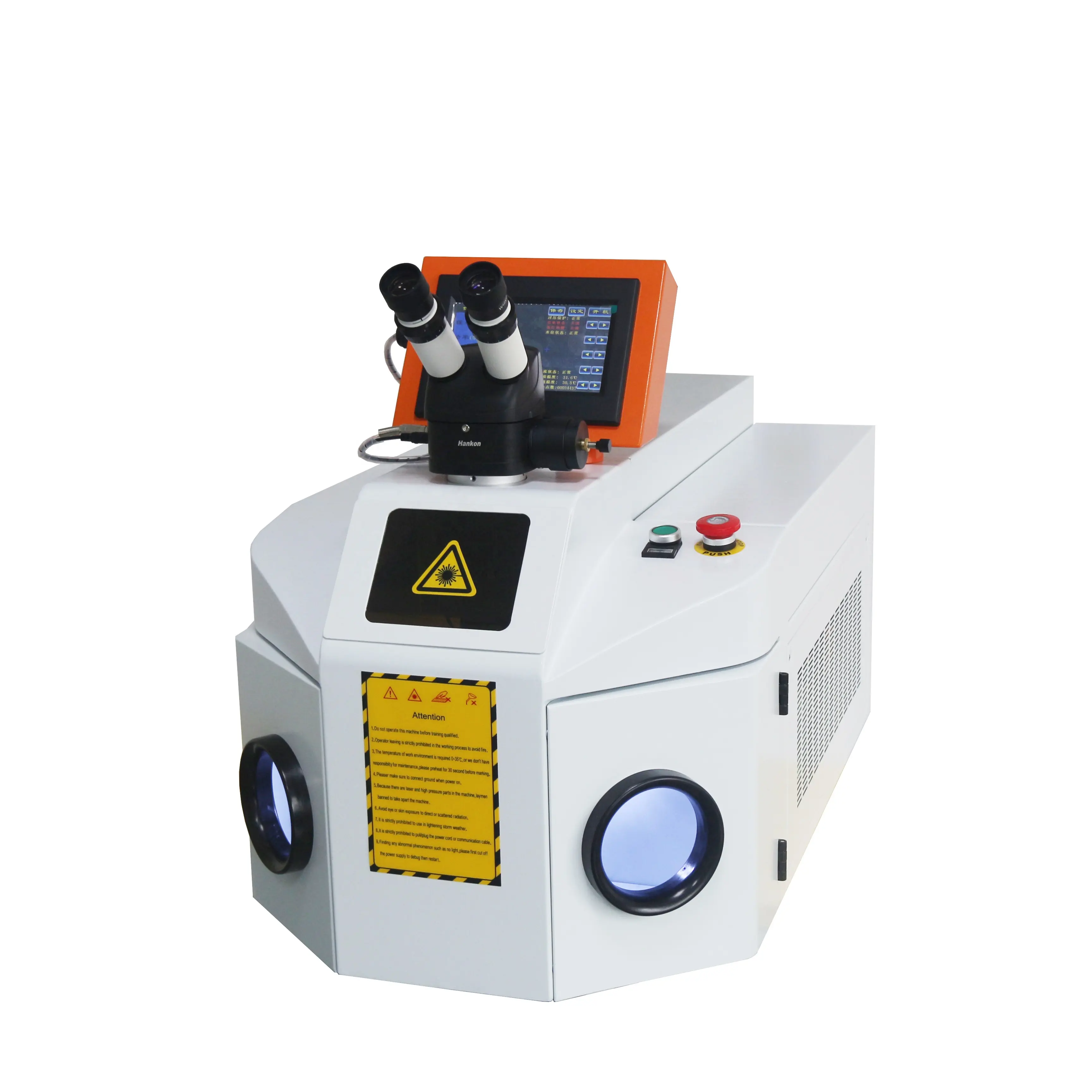 brass gold jewelry jewelry desktop portable small mini 200 watt ccd laser welding machine metal