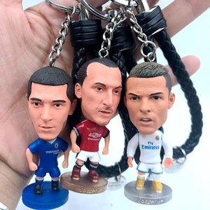 พวงกุญแจรูปดาวฟุตบอลพีวีซีตกแต่งเค้กรูปนักฟุตบอล2022แฟนบอลของเล่นของที่ระลึกวันเกิดพวงกุญแจยาง - Product Image 1