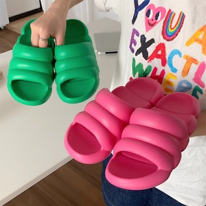 Pantuflas de Casa para Mujer y Hombre, con Punta Cuadrada, Plantilla de Espuma, Plataforma Cloud, Antideslizantes, Ligeras, de EVA, para Interiores y Exteriores - Product Image 4