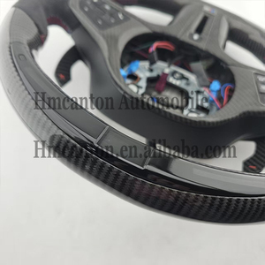 Nuevo Producto, Volante Deportivo de Fibra de Carbono y Alcántara con LED para BMW Serie G, M3 G20 G30 G80 M4 G82 M5 CS - Product Image 4