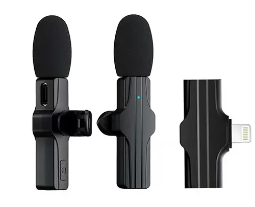 new arrival mini portable wireless microphone echo for phone condenser microphone studio light-weight micro