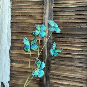 <span class=keywords><strong>Hot</strong></span> Bán Nhân Tạo Bướm 5 Đầu Mô Phỏng Lụa Vải Bướm Hoa Cho Đám Cưới Trang Trí Nội Thất - Product Image 4