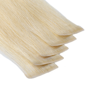 Extensiones de cabello humano KSWIGS de alta calidad con cinta adhesiva invisible de PU, cutícula completamente alineada, duraderas para uso diario y en fiestas. - Product Image 3