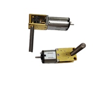 6V 12V 24V Kleiner Kunststoff- und Metall-Getriebemotor mit Bürstenkommutierung und Permanentmagnet, Wasserdichter Gleichstrommotor 300 U/min für Elektroautos