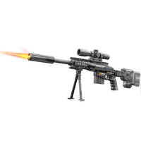 Pistolet à eau électrique MSR pour l'extérieur, mode manuel et automatique, double fonction, avec batterie modulaire
