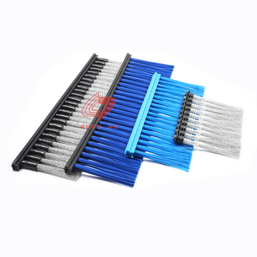 Customized PP Popular Boschung Sweeper Cassette Cleaning Brush Airport Runaway