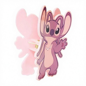 VENTA AL POR MAYOR H.E.R. Accesorios Oficiales con Licencia, Pinza de Pelo Grande con Diseño de Mariposa y Ángel, para Niñas y Bebés - Product Image 1