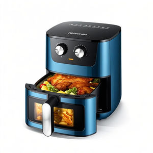 Friteuse à air électrique moderne de 1800 W, antiadhésive, 12 L, cuisine saine à domicile, four tactile avec prise américaine - Product Image 4