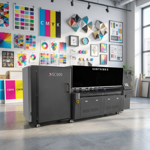 Machine d'impression Sunthinks SC900 à passage unique pour emballages <span class=keywords><strong>en</strong></span> carton ondulé de grande taille, solutions d'impression à tirage court et <span class=keywords><strong>en</strong></span> masse - Product Image 3