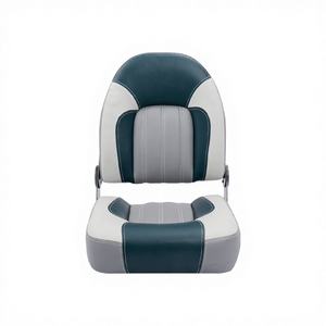 Chaise de pêche pliable en alliage d'aluminium personnalisée, dossier haut, siège rembourré doux, protection solaire, résistante aux vagues - Product Image 2