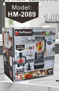 Procesador de Alimentos Hoffmans Super Power Machine 4 en 1 de 2000W, Jarra Irrompible de 2L, Molinillo de Carne de 1800ML, Auto IQ, Best Supply Africa - Product Image 4