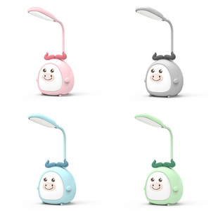 Cartoon Creative Learning Desk Led ricarica lampada per occhi asilo bambini Usb ricarica batteria Led mini luce notturna da tavolo - Product Image 2