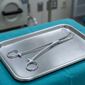 Pinces chirurgicales blanches pour amygdales, instrument de chirurgie générale, certifiées CE, manuelles, Classe I - Product Image 4