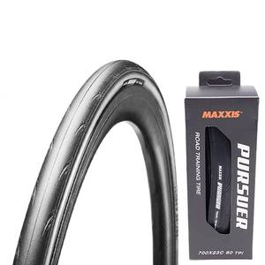 Pneus de vélo de route <span class=keywords><strong>Maxxis</strong></span> PURSUER de haute qualité 700C 23 25 28 Anti-crevaison <span class=keywords><strong>Tubeless</strong></span> Pliable Caoutchouc Noir <span class=keywords><strong>MAXXIS</strong></span>-8 - Product Image 1