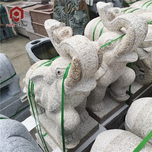 Sculpture d'éléphant blanc <span class=keywords><strong>en</strong></span> granit, <span class=keywords><strong>petite</strong></span> taille, sur mesure, faite à la main, moderne, <span class=keywords><strong>en</strong></span> granit naturel, <span class=keywords><strong>statue</strong></span> d'extérieur, garantie 1 an - Product Image 2