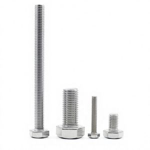 Tornillos y Tuercas Hexagonales de Acero Inoxidable de Alta Resistencia M2 M3 M4 M5 M6 M8 M10 con Rosca Completa - Product Image 2