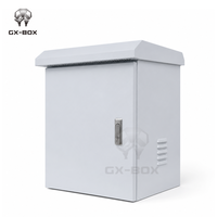 Boîtier de distribution électrique mural extérieur en acier galvanisé IP65 RAL7035 GX-BOX