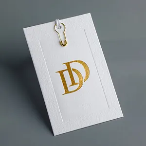 Good-Looking Sustainable Paper Hang Tags for Fashion for Garments Shoes Bags Made in China Low Minimum Order Quantity