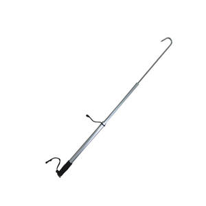 Gaff <span class=keywords><strong>télescopique</strong></span> pour poissons d'eau salée avec crochet de pêche en acier inoxydable, équipement de pêche en mer, canne en alliage d'aluminium - Product Image 4