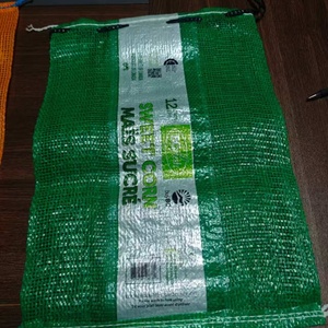 Sacs en filet <span class=keywords><strong>de</strong></span> polypropylène recyclables 40kg 50kg, sacs en filet jetables respirants pour oranges, pomelos et fruits tropicaux - Product Image 4
