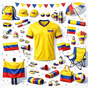 Articles de fans, Coffrets cadeaux pour fans, Serviette rafraîchissante, Lanière, Porte-clés pour événements sportifs, Essentiels pour le quotidien - Product Image 1