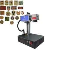 Máquina de Corte Láser de Fibra de Escritorio de 30W para Grabado de Piedra, Equipo de Corte Láser Industrial para Metal y Piedra