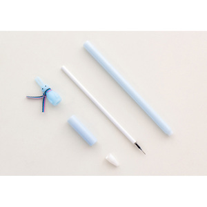 Kreativer Cartoon Langohr-Cartoon-Gel stift 0,5mm Schüler-Gel stift Schreiben eines schwarzen Stiftes Büromaterial für Schüler - Product Image 5