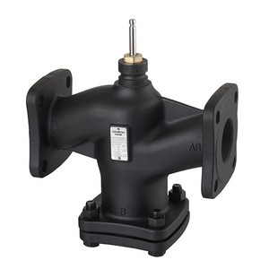 Vanne de régulation bidirectionnelle Siemens VVF42 65KC 80KC 100KC pour la régulation du débit d'eau avec caractéristique parabolique - Product Image 1