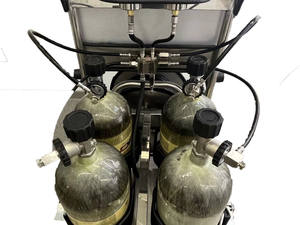 Apparecchio Respiratorio Autonomo (SCBA) Usato a Pressione Positiva con Tubo Lungo per Soccorso d'Emergenza su Carrello - Product Image 3