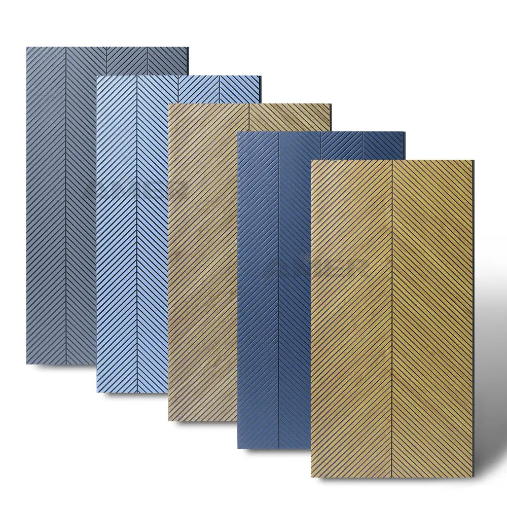 high quality 30cm wall panels New material water proof easy install fluted ps wall panels