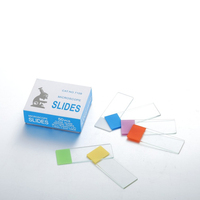 Hot Sell Lab Use 7109 One Side Colorful Microscope Slides