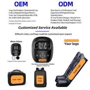 Sepatu bot kompresi sirkulasi darah, pressoterapi drainase limfatik, pemulihan sistem kompres udara, pemijat kaki dan kaki ditingkatkan - Product Image 6