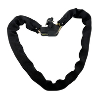 Antivol de sécurité haute performance pour vélo, trottinette, vélo électrique, WEST BIKING, pliable, pour VTT et vélo de route.