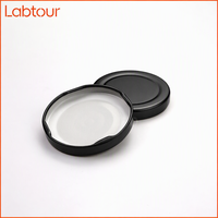 Bouteilles de vin et bocaux en verre de haute qualité de 58 mm avec bouchon torsadé en fer blanc, de qualité alimentaire, écologiques, étanches, pour la série de boissons