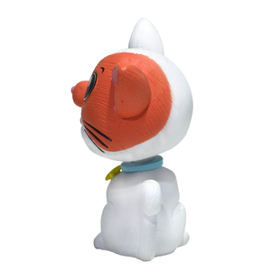 ตุ๊กตาแมวสีขาวส้มติดตั้งบนคอนโซลรถยนต์ ของตกแต่งน่ารักสำหรับคอนโซลรถยนต์ ของเล่นเรซิ่นสำหรับตกแต่งบ้านและสำนักงาน - Product Image 2